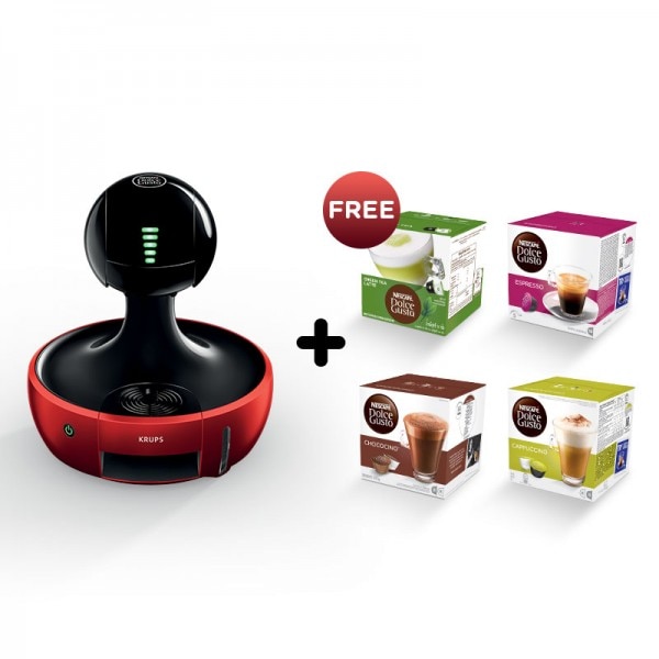 DROP RED  with 4 BOXES 