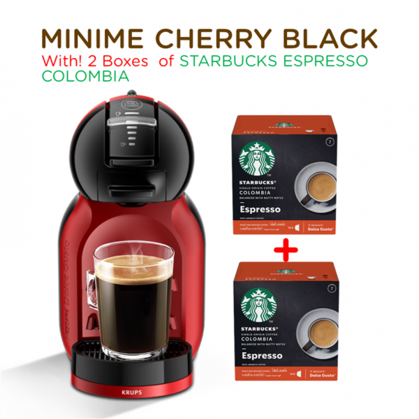 Minime CherryBlack GET! STARBUCKS ESPRESSO COLOMBIA 