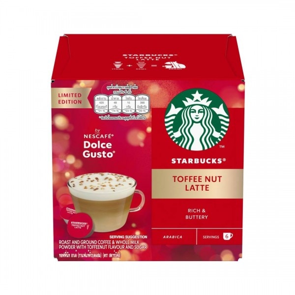 STARBUCKS® TOFFEE NUT LATTE
