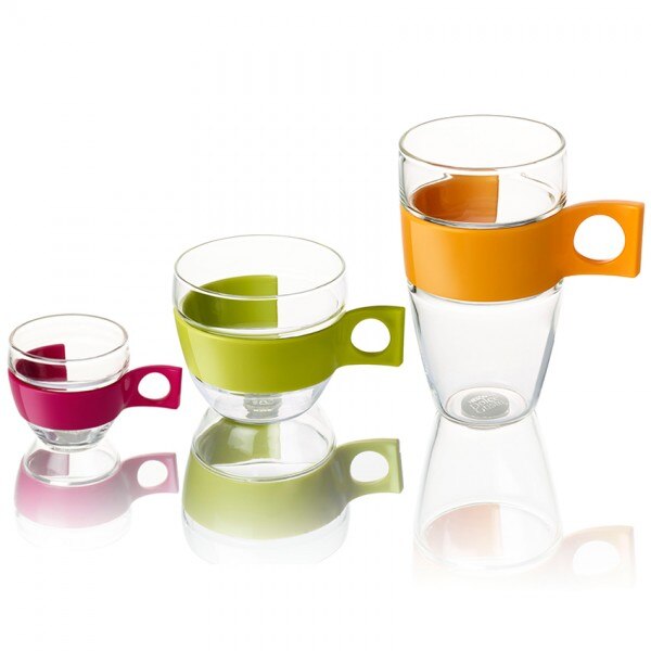 DROP RED  with 4 BOXES + 3 SETS OF GLASSES