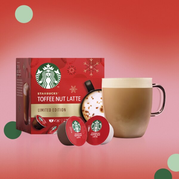 Coffee Capsule Starbucks Toffee Nut Latte Nescafe Dolce Gusto