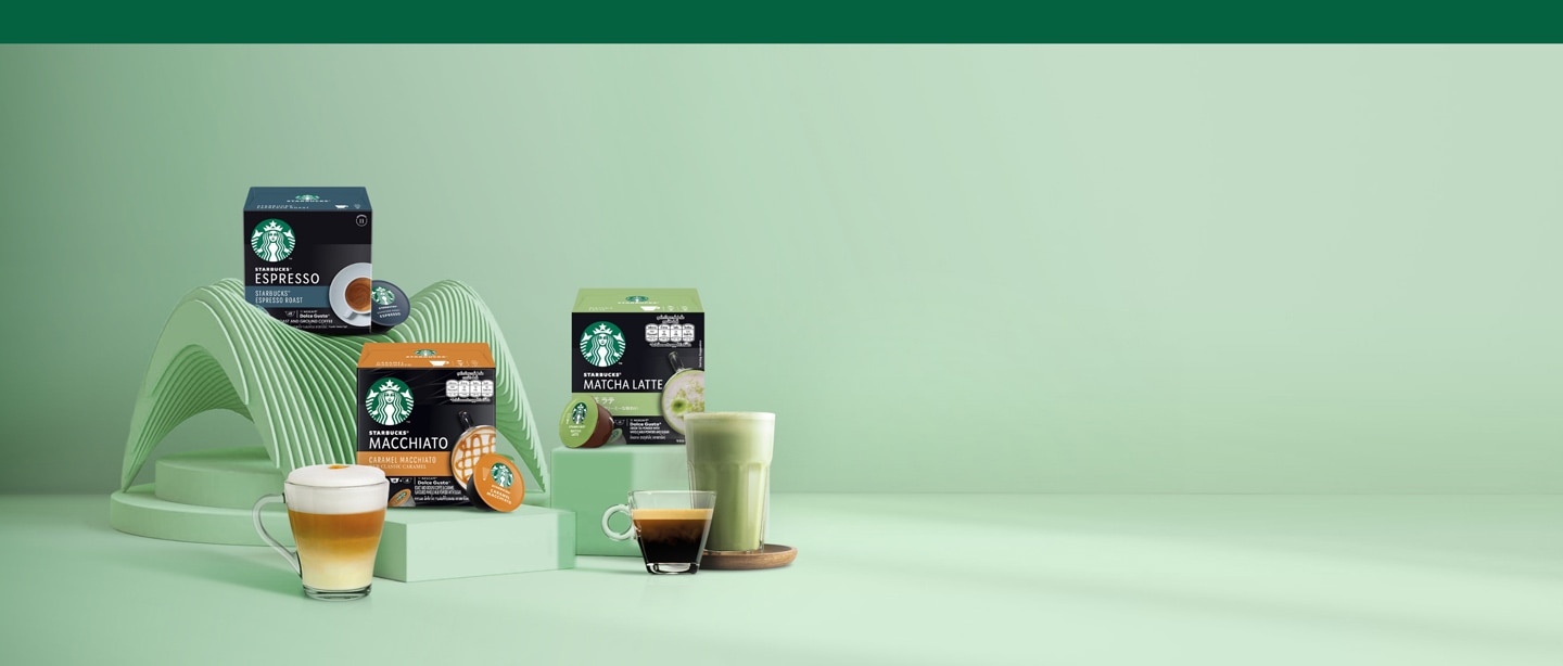NESCAFÉ Dolce Gusto and STARBUCKS® capsule Package
