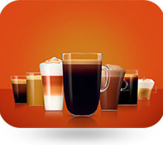 กาแฟและเครื่องดื่มที่หลากหลาย